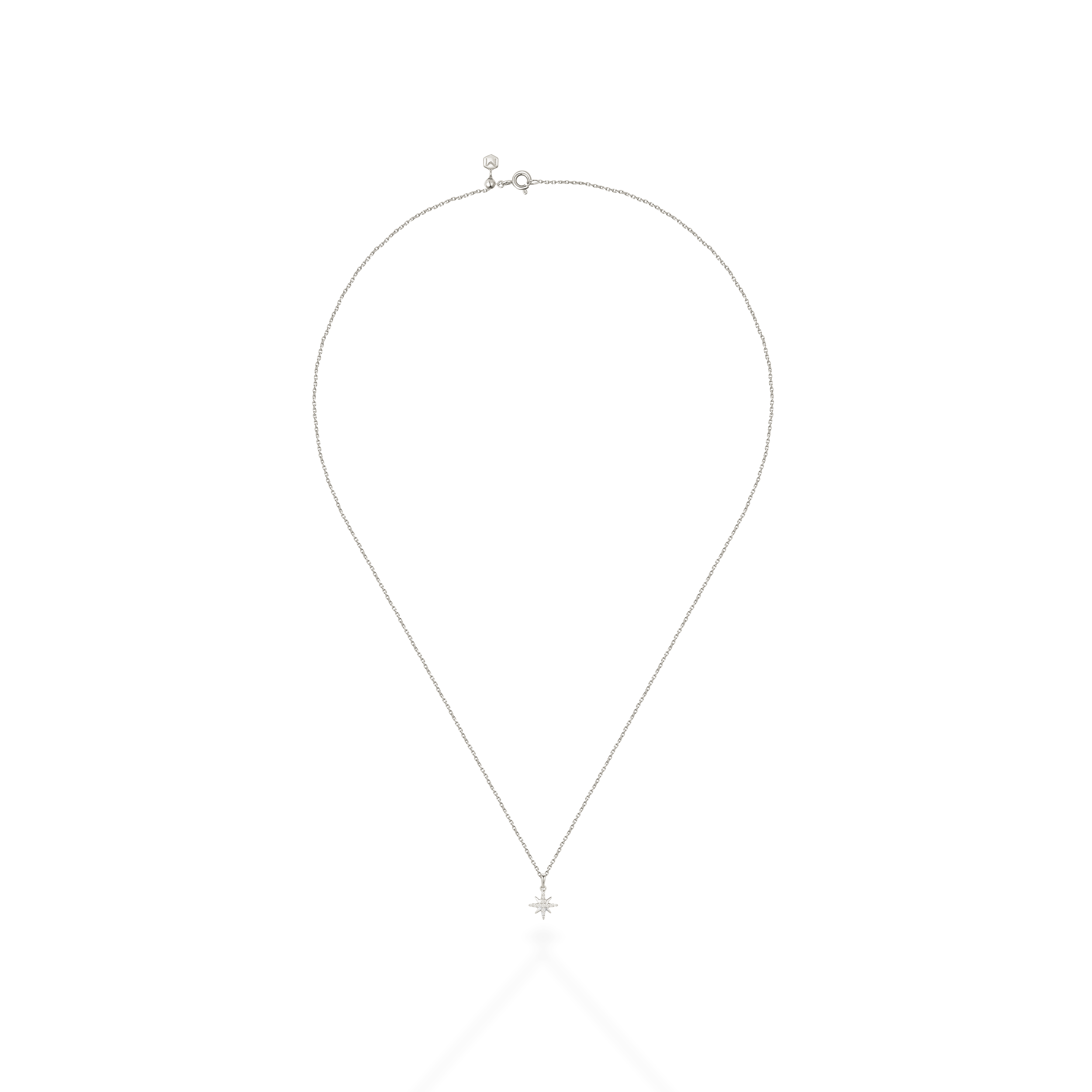 Starlight diamond necklace